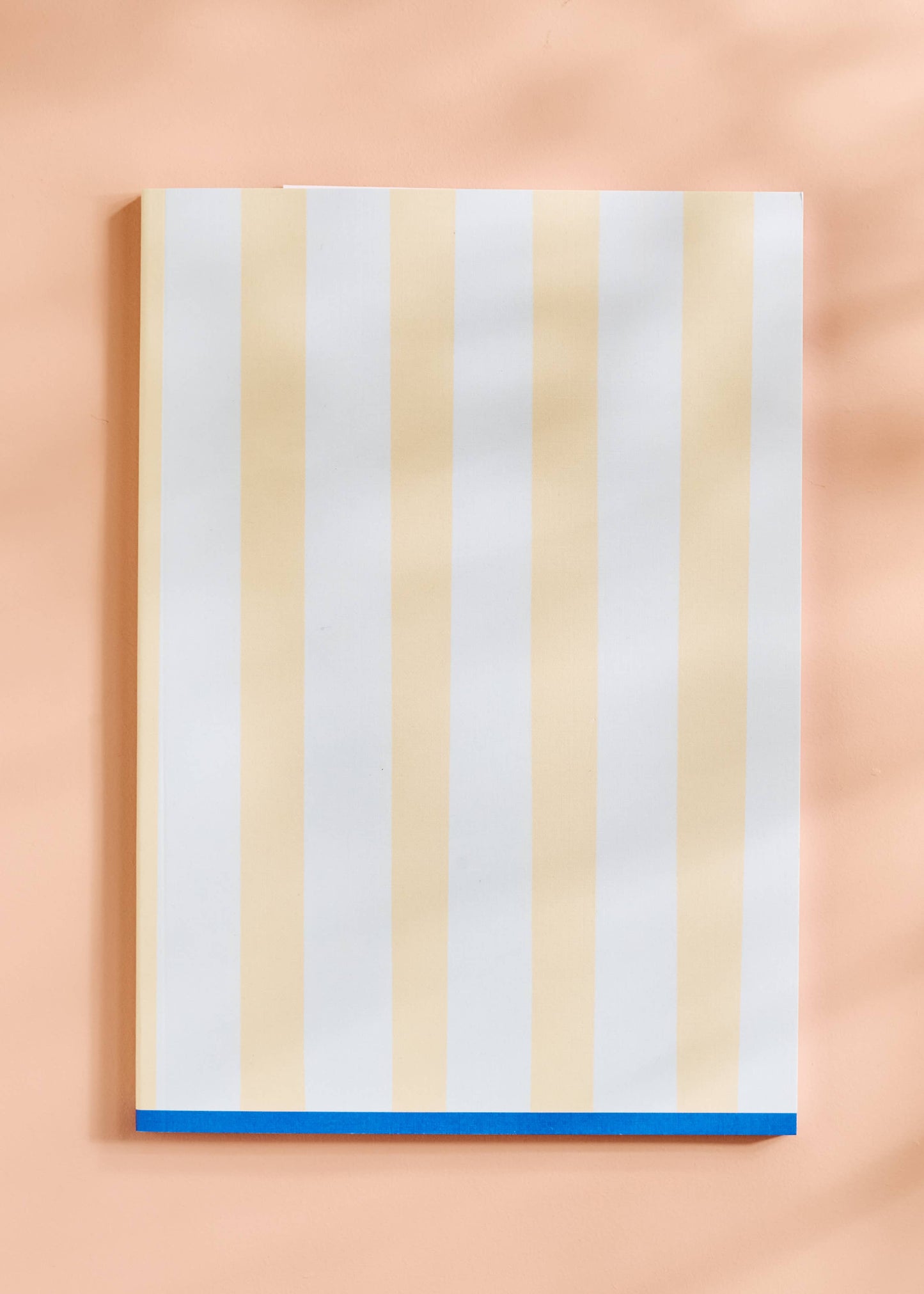 Butter Stripe Dot Grid Notebook