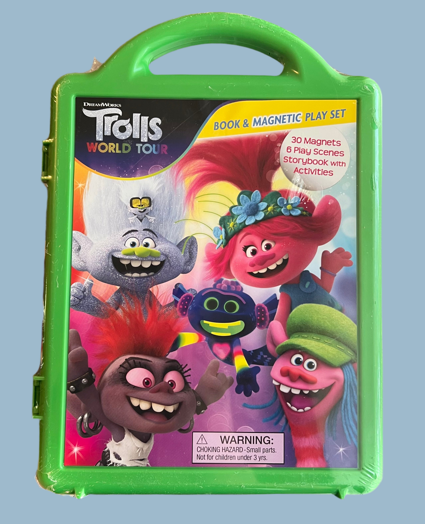 Dreamworks Trolls World Tour - Book and Magnetic Play Set