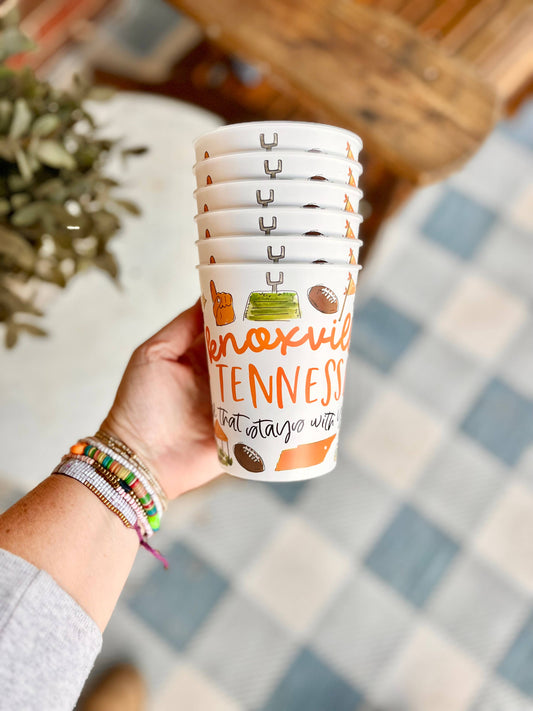 Knoxville, TN Multi-Sport Reusable Cups, gifts, collegiate