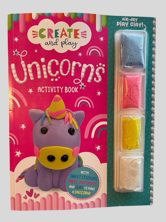 Create and Play Unicorns Activity Book